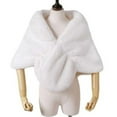 thumbnail image 2 of Tawop Cape Courte Imitation Châle d'Hiver pour Femmes, 2 of 3