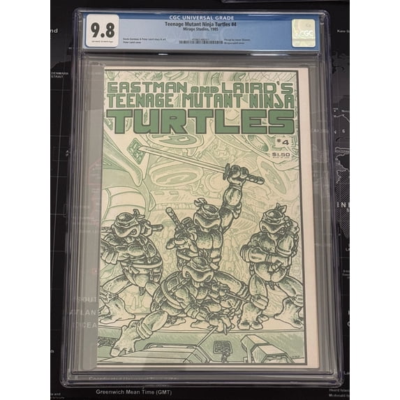 Teenage Mutant Ninja Turtles #4 - CGC 9.8 Comic Book