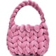 thumbnail image 2 of Xiao Hua Bolso de hombro tejido para mujer, bolso de mano tejido y neceser, elegante bolso de mano tejido para playa, de verano, 28 x 10 x 20 cm (B), 2 of 4