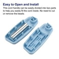 thumbnail image 4 of Uxcell Blinds Chain Handle, 2Pack 80mm Roller Shade Cord Weights for Window Parts, Blue, 4 of 6