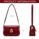 thumbnail image 3 of LA FESTIN Bolso de hombro de cuero para mujer - Bolsos cruzados con correa ajustable para mujer, bolsos de diseñador Bolsos tipo cartera, 3 of 5