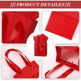 thumbnail image 3 of 12 Pcs Small Gift Bags Mini Paper Bags Bulk Tiny with Handle Tissue for Jewelry Wrap Halloween Thanksgiving Christmas Birthday Party Favor Supply(4 * 2.8 * 4.5inch,Red), 3 of 6