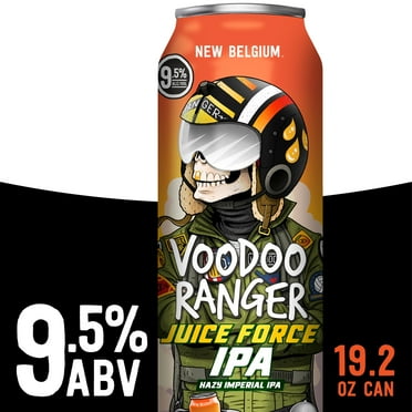 Voodoo Ranger Juice Force Hazy Imperial IPA Craft Beer, 6 Pack, 12 fl ...
