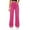 Hot Pink, variant on Aoiroe Wide Leg Jeans Women,Stretch Waist Jeans For Women,Winter Pants For Women,Womens Jeans Straight Leg,Tummy Control Jeans For Women,Women'S Sweatpants,Boyfriend Jeans For Women,Hot Pink,L