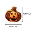 thumbnail image 4 of Fridja Pumpkin Halloween Decoration Home Ornament Plush Stuffed Doll Decor, 4 of 6
