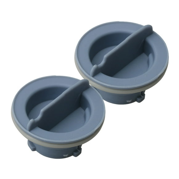 BQLZR Bouchon de Distributeur de Lave-Vaisselle Pièce de Rechange Plastique Gris 8558307 Lot de 2