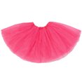 thumbnail image 1 of Youth Tulle Tutu 3 Layered Princess Mini Skirt for Ballet, Dress Up Costume Party, Running, 1 of 4