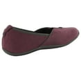 thumbnail image 3 of Teva Womens Niyama Slip On Waterproof Leather Skimmer Flats, Burgundy, US 5, 3 of 3