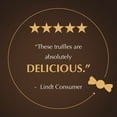 Lindt LINDOR 70% Extra Dark Chocolate Candy Truffles, 5.1 oz Bag-2pk, With White Bowl By OMA