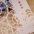 thumbnail image 3 of EeaseCA Drawing Stencil Assorted Patterns Hollow Out Art Painting Template for Craft Scrapbooking DIY Cake Decor (S70), 3 of 8