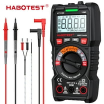 HABOTEST HT113C 6000 Counts Digital Multimeter,DC AC Voltmeter,Ohm Volt Amp Meter,Measures Voltage,Current,Resistance,Continuity,Diodes,Electric Tools for Househould Outlet