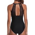 thumbnail image 2 of Trajes De Baño1 PiezaMujerAdelgazanteBikiniTallas GrandesMonokiniPushupTransparenteMaternidad,4XL, 2 of 5