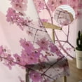 thumbnail image 7 of Japanese Sakura Cherry Blossoms Tulle Window Curtain for Living Room Modern Sheer Curtain for Bedroom Kitchen Drapes Custom, 7 of 7