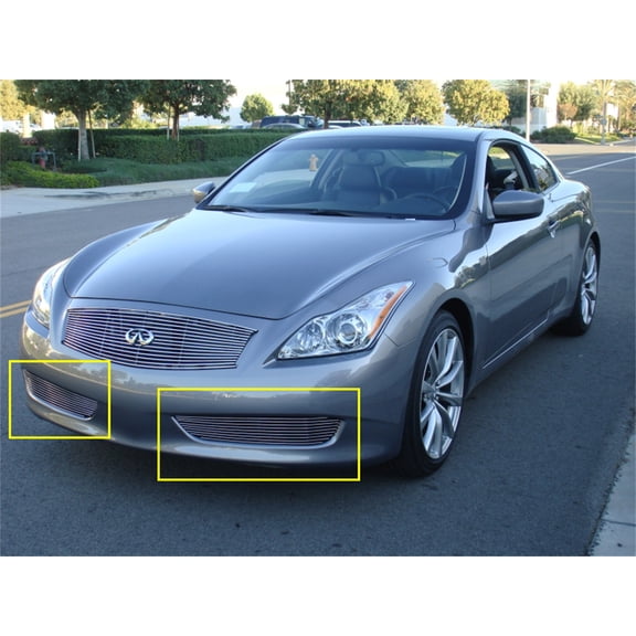 T-Rex Grilles 25811 Billet Series Bumper Grille Fits 08-13 G37 Fits select: 2009-2013 INFINITI G37, 2008 INFINITI G37 BASE/JOURNEY/SPORT