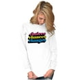thumbnail image 3 of Cute Choices Chances Changes Saying Plus Size Long Sleeve Graphic Tee Shirt Brisco Brands 3X, 3 of 5
