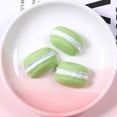 thumbnail image 4 of GENEMA Simulation Macaron Cake Artificial Resin Food Toys 10 Pcs Fake Food Model for DIY Handmade Keychain Phone Shell Accessories Supplies, 4 of 19