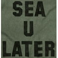 thumbnail image 2 of Funny Beach Lover Sea You Ocean Vibes Men's Graphic T Shirt Tees Brisco Brands X, 2 of 6