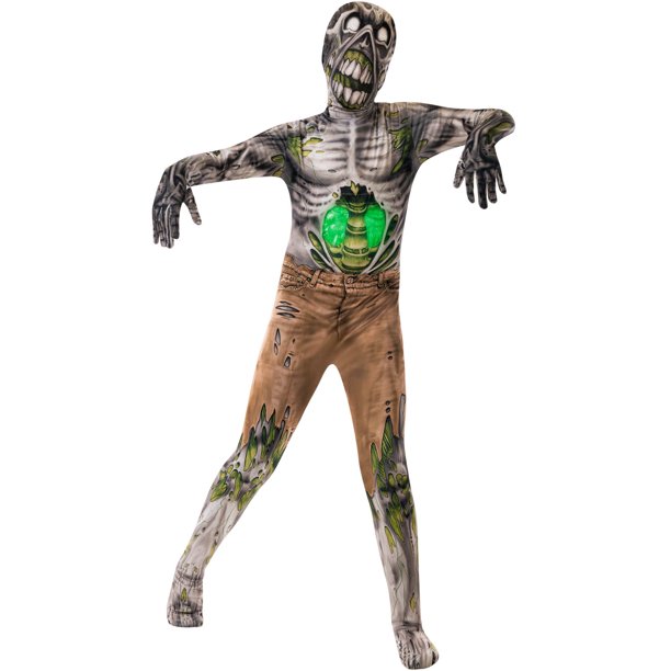 Morphsuit Zombie Costume For Kids Radioactive Scary Slime Halloween