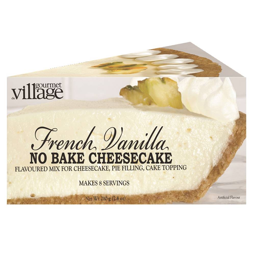 No Bake Cheesecake Mix French Vanilla