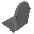 thumbnail image 5 of Costaelm Paradise Outdoor Adirondack Chair Seat and Back Cushion, Gray, 5 of 7