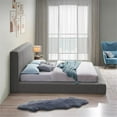 thumbnail image 6 of Meridian Furniture Terra Grey Boucle Fabric King Bed, 6 of 37