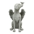 thumbnail image 1 of Estatua de Perro con ángel Yuyangstore resina hogar jardín, 1 of 7