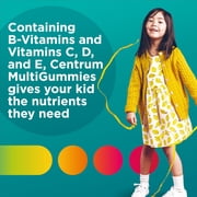 Centrum Multigummies Multivitamin Supplement Gummies, Tropical Punch, 110 Count, for Kids
