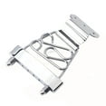 thumbnail image 1 of Plated 6 String Trapeze Tailpiece for Archtop Jazz Bass Guitar, 1 of 7
