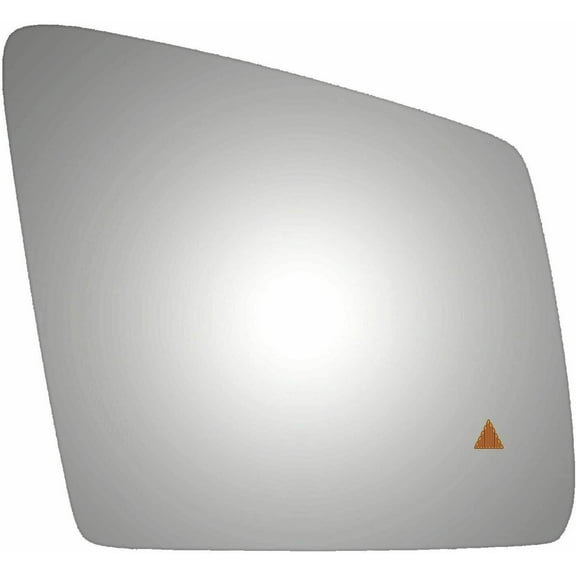 Convex Passenger Side Replacement Power Mirror Glass For 2011-2018 Mercedes-Benz G550 W/O Baking Plate