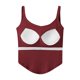 thumbnail image 5 of Tops de Manga Corta de las Mujeres Casual, Moda de Color Sólido, con la Almohadilla de Pecho Top de Pijama para las Mujeres, 5 of 8