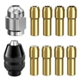 thumbnail image 4 of Juego de portabrocas M8 para adaptador de broca de vástago de 1/32" (0,8 mm) a 1/8" (3,2 mm) Pinza de broca eléctrica compatible con herramientas Zulema Portabrocas, 4 of 8