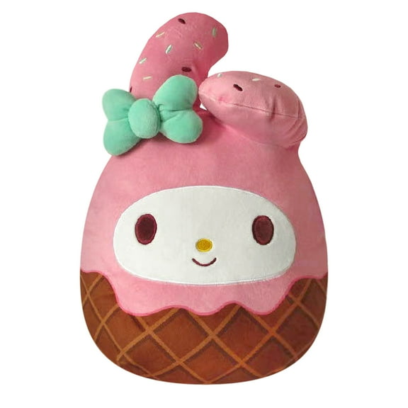 Squishmallows Original Sanrio 12 inch My Melody Ice Cream Cone Plush - Child's Ultra Soft Plush Toy