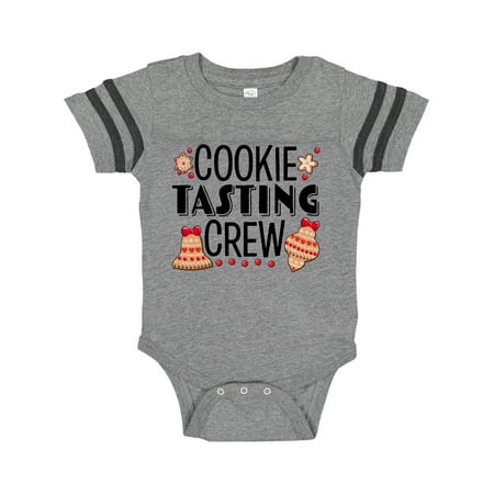 

Inktastic Christmas Cookie Tasting Crew with Holiday Cookies Gift Baby Boy or Baby Girl Bodysuit