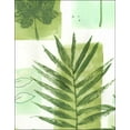 thumbnail image 2 of Vision Studio 15x18 White Modern Wood Framed Museum Art Print Titled - Leaf Impressions II, 2 of 4
