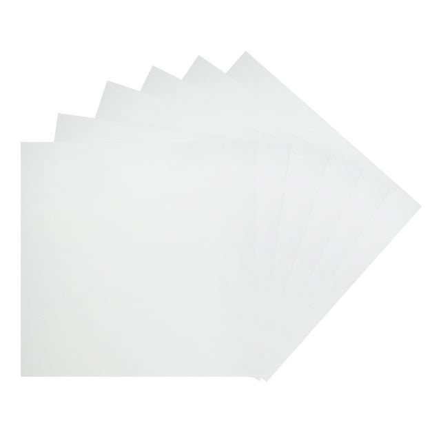 6 Piezas de Paneles de Lienzo para Pintura, 7 x 7 Pulgadas, Suministros de Pintura en Blanco