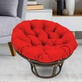 thumbnail image 5 of Gazechimp 40cm Swing Hanging Chair Cushion, Egg Chair Cushion for Indoor, Outdoor, Garden, Red, 5 of 6