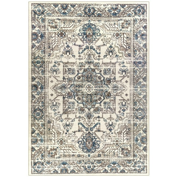 Maples Rugs Antique Border Textured, Textured Area Rugs