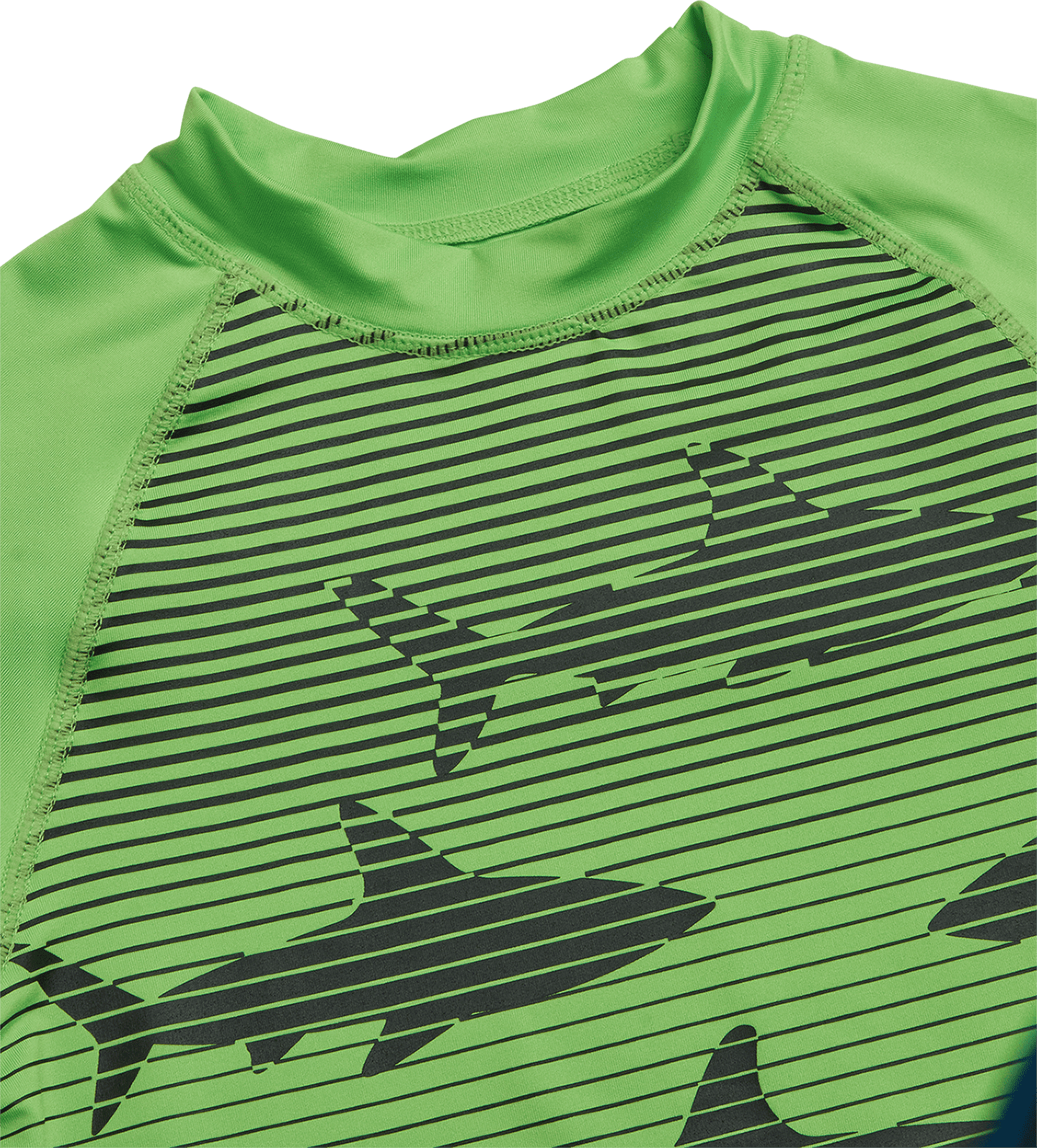 Big Chill Boys Swim Set - UPF50+ Short Sleeve Rash Guard Swim Shirt and Swim Trunks 2 Piece Set