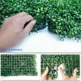 thumbnail image 5 of Sunshades Depot Artificial Boxwood Dark Milan Leaves Fence Pane Green Wall Windscreen Privacy Screen Decorative Ivy Faux Leaves 20 Pcs, 5 of 7