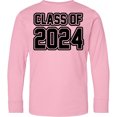 thumbnail image 3 of Inktastic Class of 2024 Long Sleeve Youth T-Shirt, 3 of 5