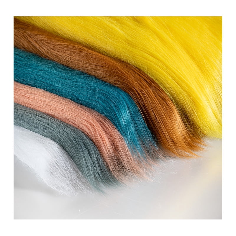 Namzi 12 cm Plush Fabric,39*71 Inch Fluffy Faux Fur Fabric for DIY Craft Sewing Projects,Costume,Cuddly Doll,Carpet,Home Decoration,Color 30