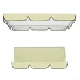 thumbnail image 1 of Garden Swing Canopy Seats Replacement Set 3 Seats Covers + Swing Canopy Cover, 1 of 10