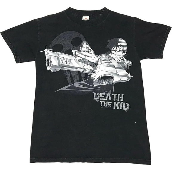 Soul Eater T-shirt 2025 New Round Neck Men's And Women's Fashionable Hip-hop