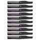 thumbnail image 5 of Peine plegable para barba, peine plegable de 10 piezas, peine negro para cabello de dientes finos, peine plegable ultra sensible, 5 of 9