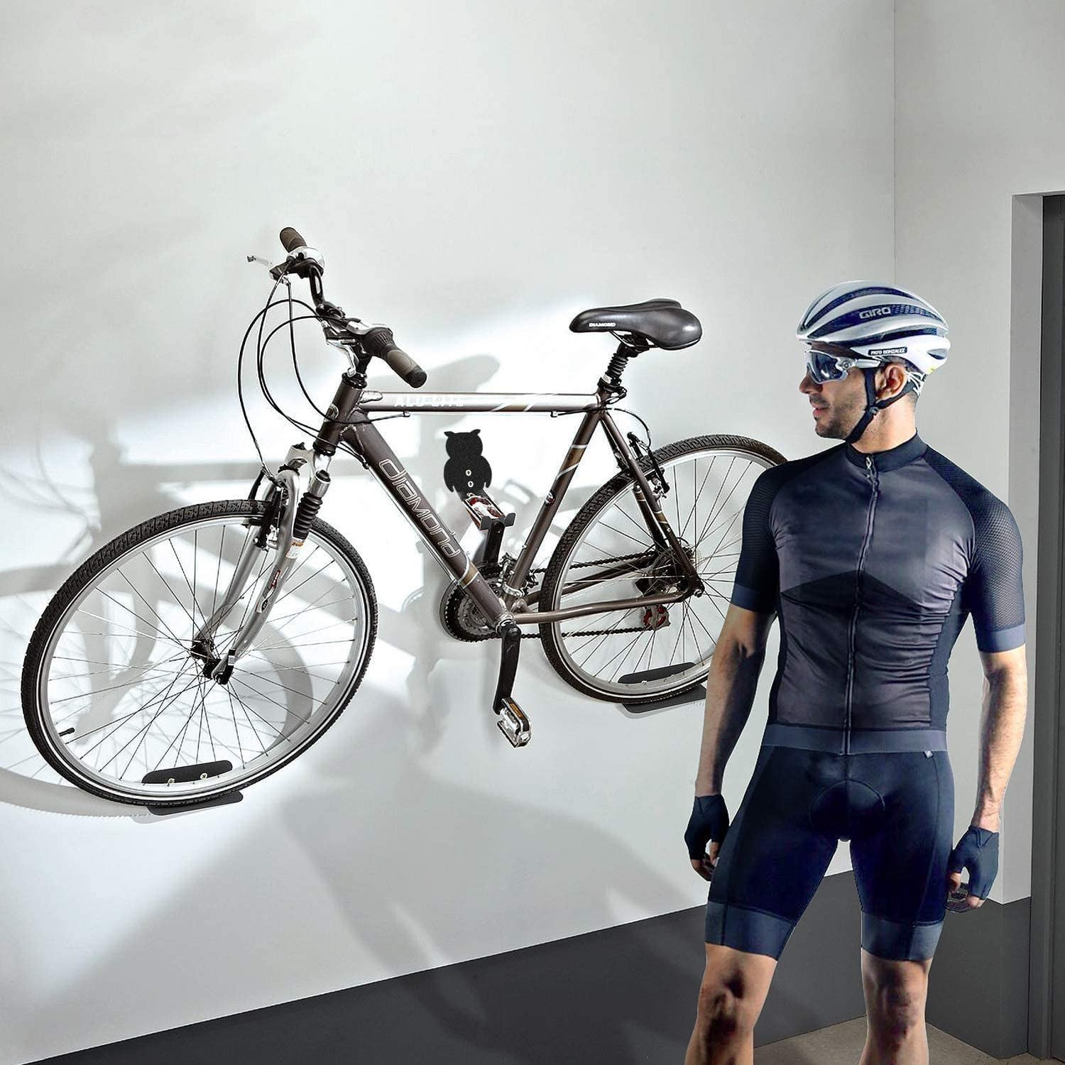 BAMAIA 3 in 1 Cycle Wall Storage Hooks 
