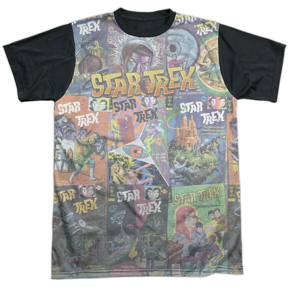 Star Trek Classic Comics Unisex Adult Halloween Costume Sublimated T Shirt