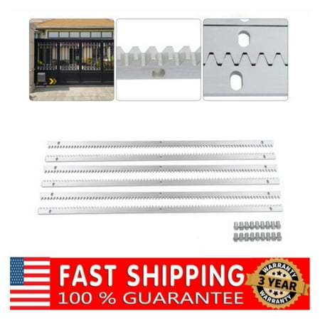 

‎Studyli2000KG Load 6X 1m Rail 12mm Gear Rack for Automatic Sliding Gate Opener