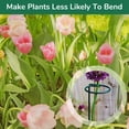 thumbnail image 6 of THHEIC 4 Pack Plant Support Stakes, Plant Support Rings with Adjustable Length Function, Garden Stake for Indoor Outdoor Plant Flowers, Tomatoes, Vegetable (12 Inches), 6 of 7