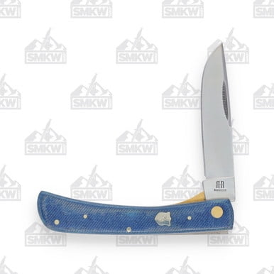 Rough Ryder Knives Rough Ryder Faded Blue Jeans Linerlock Folding Work Knife