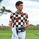 thumbnail image 3 of Balery Ladybugs Of Black And White Checkers Camisa Polo de Hombre con Estampado, de Manga Corta y Tejido Medio, Camisa Tipo Golf Polo-4X-Large, 3 of 6